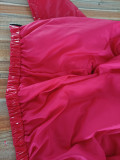 EVE Solid Color Long Sleeve Slim Down Jackets MEM-88513