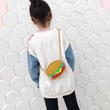 EVE Cute Orange Burger Shoulder Crossbody Cartoon Bag HCFB-AL590645184037