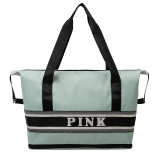 EVE PINK Letter Print Fitness Sports Shoulder Travel Bag HCFB-20807