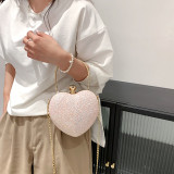 EVE Sequin Heart Tote Crossbody Evening Bag HCFB-352207