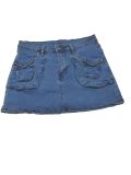 EVE Sexy Pocket Slim Denim Skirts QXTF-8787