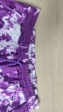 EVE Fashion Print Tie Up Sport Pants YMT-6381