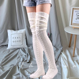 EVE Solid Color Long Stocking XQDF-751