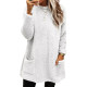 EVE Plus Size Long Sleeve Plush Sweater T-Shirt QCRF-QC8300