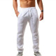 EVE Men Plus Size Solid Color Sport Drawstring Pant GXWF-3396