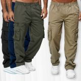 EVE Men Casual Loose Fitness Straight Pants GXWF-xszh