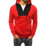 Men's Plus Size Colorblocked Hooded Sport Sweatshirt GXWF-WY-12