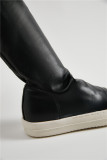 Plus Size Simple Warm Knee Boots ZPTX-2036-1