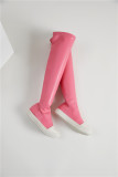 Plus Size Simple Warm Knee Boots ZPTX-2036-1