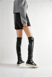 Plus Size Simple Warm Knee Boots ZPTX-2036-1