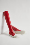 Plus Size Simple Warm Knee Boots ZPTX-2036-1