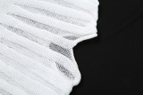 EVE Sexy Short Sleeve Knit Slim Romper XEF-36253