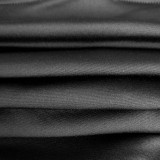 EVE Black Long Sleeve Slim Jumpsuit HNIF-2342