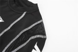 EVE Sexy Mesh Printed Long Sleeve Bodysuit XEF-P1732914