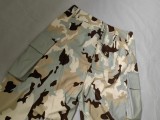 EVE Loose Straight Camouflage Printed Pants GSMJ-6937