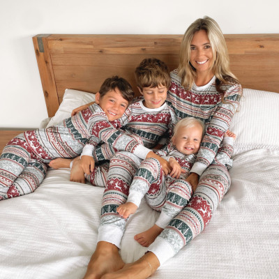 EVE Christmas Parent-Child Homewear Family Pajamas Set GSGS-0578
