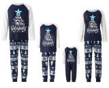 EVE Christmas Print Long Sleeve Family Matching Pajama Set YLDF-939