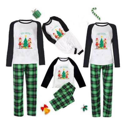 EVE Christmas Print Family Matching Sets Sleepwear Suits YLDF-2301