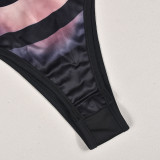 EVE Sexy Print Sleeveless Bodysuit GNZD-9616TD