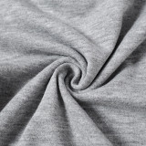 EVE Solid Color V Neck Long Sleeve T Shirt GSZM-M23TP518
