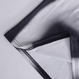 EVE Print Slim Long Sleeve Mini Dress GSZM-L23DS066