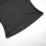 EVE O Neck Long Sleeve T Shirt GSZM-K23TP529