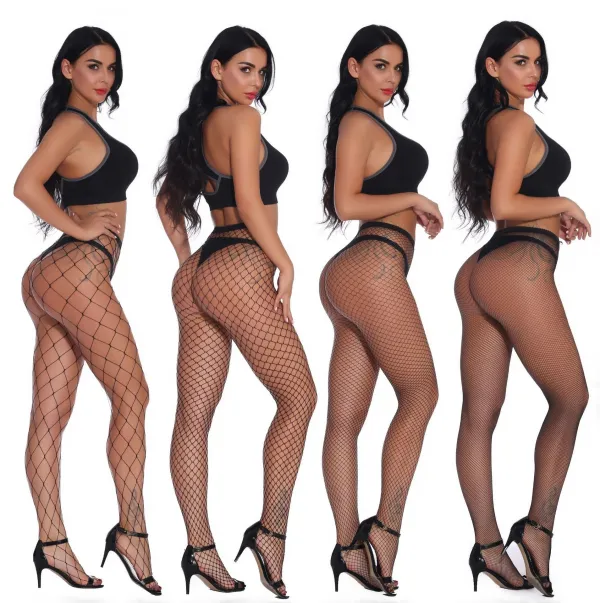 EVE Fishing Net Erotic One-piece Socks GYDE-W24