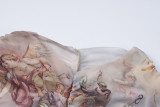 EVE Mesh Printed Pleated Mini Dress BLG-D3613246K