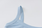 EVE Solid Color Sling Bodysuit BLG-P155096K