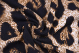 EVE Leopard Print Long Sleeve Tight Bodysuit BLG-P8C0596A