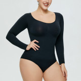 EVE Long Sleeve Solid Color Bodysuit GMDI-32739