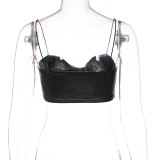 EVE Sexy U Neck Tube Top Sling Vest BLG-T1C7351A