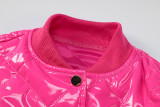 EVE Solid Color Long Sleeve Cotton Jacket BLG-C3813770K
