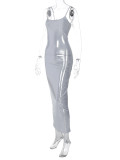 EVE Sexy Backless Slim Sling Maxi Dress BLG-D3A14387A