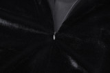 EVE Sexy Hollow Out Zipper Jumpsuit BLG-P3B14743K