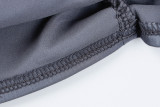 EVE Long Sleeve Pleated Off Shoulder Knits Mini Dress BLG-D981145K