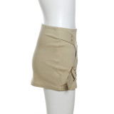 EVE Low Waist Sexy Slim Half-body Skirt XEF-39927