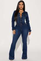 EVE Fashion Denim Long Sleeve Flare Jeans LX-3568