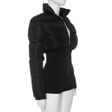 EVE Cotton-padded Clothes Tight Romper GDSF-K23RP476