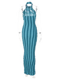 EVE Fashion Slim Backless Sleeveless Dress BLG-D3211620A