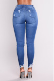 EVE Fashion High Waist Slim Pencil Jeans GXJF-Amy33-338fj1097