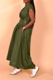 EVE Solid Sleeveless Loose Maxi Dress BGN-302