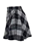 EVE Fashion Checkered Half-body Skirt aQY-55778