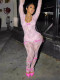EVE Sexy Lace Long Sleeve Sexy Jumpsuit TK-6315