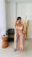 EVE Striped Tassel Knit Beach Maxi Dress TR-1302