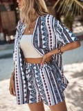 EVE Beach Vacation Casual Printed 2 Piece Shorts Set JRF-3759