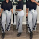 EVE Casual Loose Patchwork Pants QYXZ-9170