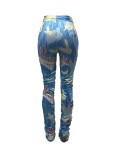 EVE Casual Print Tight Pant GDNY-012