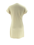 EVE Solid Color Fashion Casual Dress SFY-407