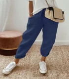 EVE Solid Color Casual Nine-minute Pant GYSM-W0738